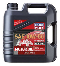 Load image into Gallery viewer, LIQUI MOLY 4L Motorbike 4T Synth SAE 10W50 Offroad Race