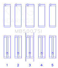 Load image into Gallery viewer, King Engine Bearings G.M.C. Saturn (Size +0.25mm) Main Bearing Set