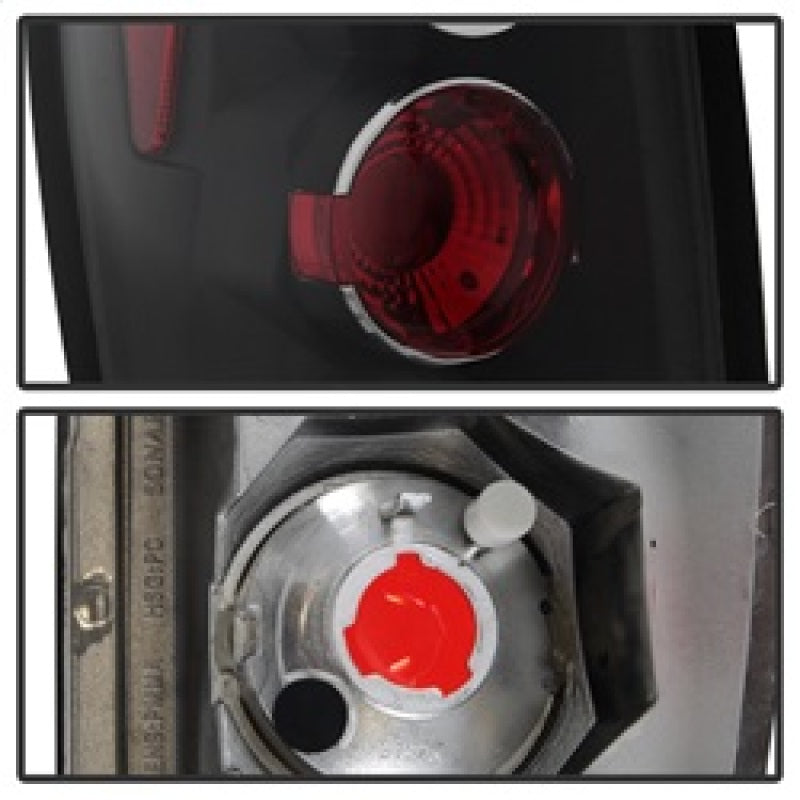 Spyder Chevy Avalanche 02-06 Euro Style Tail Lights Black ALT-YD-CAV04-BK SPYDER