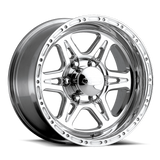 Raceline 886 Renegade 17x9in / 6x135 BP / 6mm Offset / 87.10mm Bore - Polished Wheel