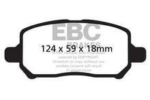 Load image into Gallery viewer, EBC YellowStuff Front Brake Pads - DP41660R