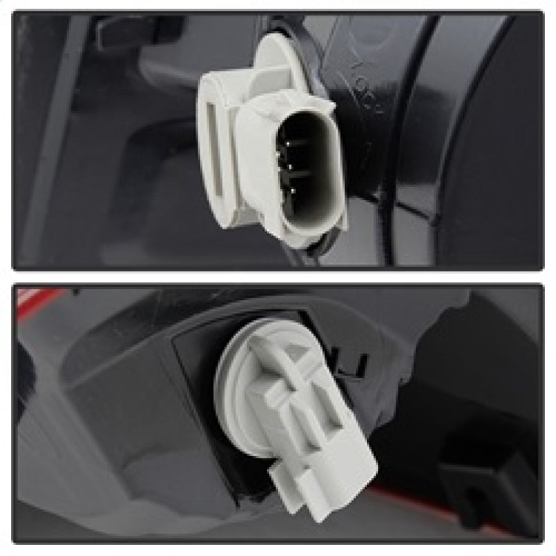 Xtune Dodge Ram 1500 09-15 OEM Style Tail Lights Dark Red ALT-JH-DR09-OE-RSM SPYDER