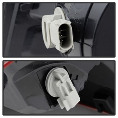 Xtune Dodge Ram 1500 09-15 OEM Style Tail Lights Dark Red ALT-JH-DR09-OE-RSM SPYDER