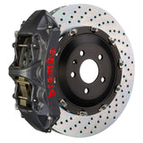 Brembo 16+ Camaro LS/LT SS Front GTS BBK 6 Piston Cast 380x34 2pc Rotor Drilled-Black HA