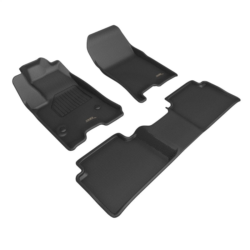 3D MAXpider KAGU 1st & 2nd Row Floor Mats for GMC Canyon 2023-2026 - L1GM03301509