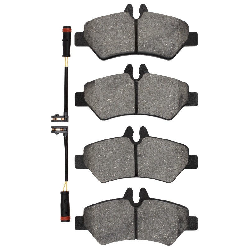 R1 Rear Ceramic Brake Pads 2006-2018 Dodge/Freightliner & More - 2310-1317-00