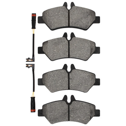 R1 Rear Semi-Metallic Brake Pads 2006-2018 Dodge/Freightliner & More - 2311-1317-00