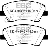 EBC Ultimax2 Front Brake Pads - UD1912