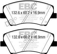 Load image into Gallery viewer, EBC YellowStuff Front Brake Pads - DP43075R