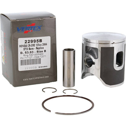 Vertex Piston 2004 Honda CR 125 R 125cc Cast Replica Piston Kit