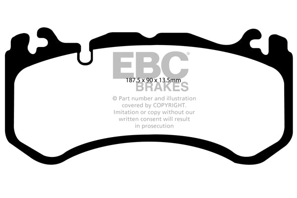 EBC RedStuff Front Brake Pads - DP31939C EBC