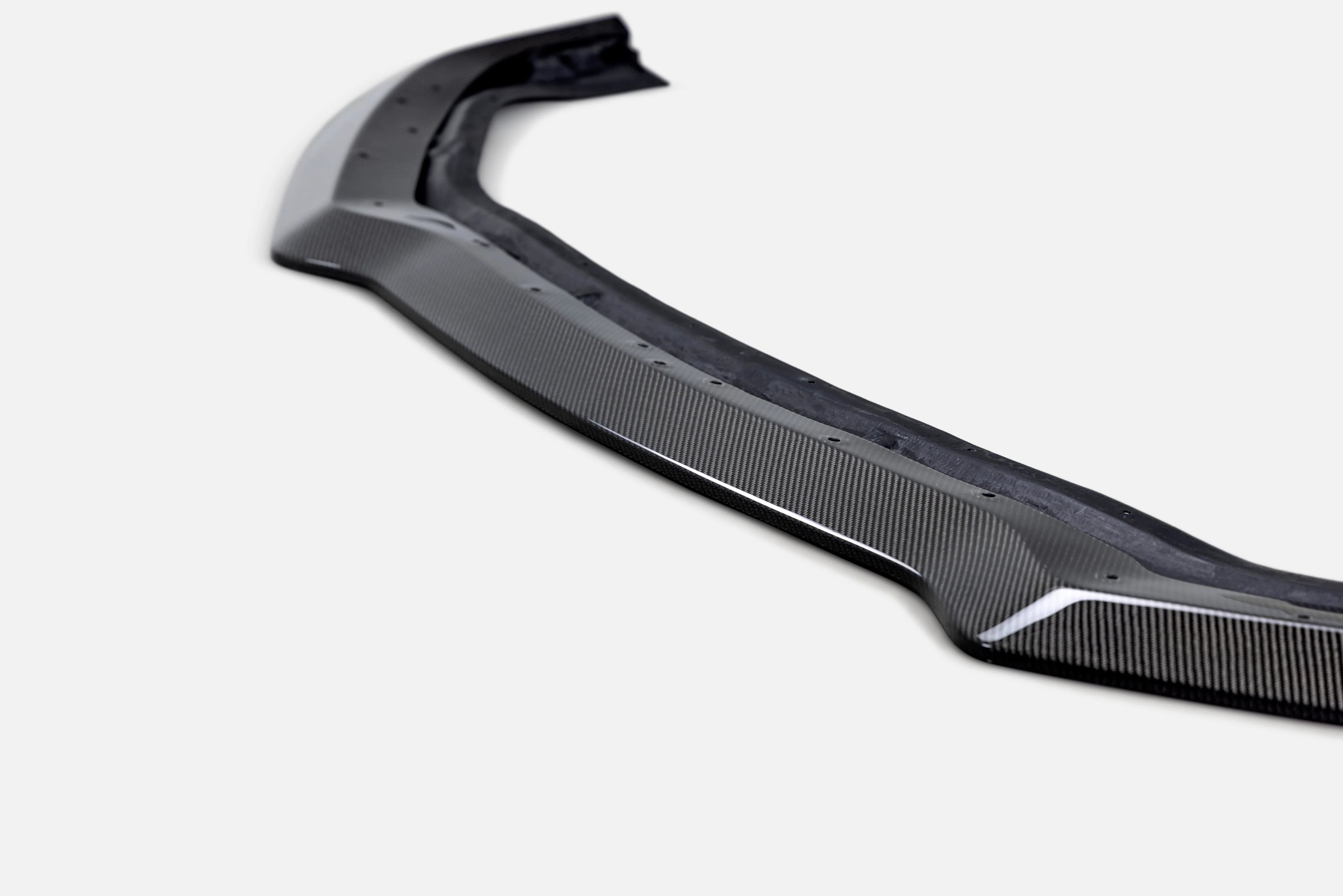 Anderson Composites 2021 - 2023 Ford Mustang Mach 1 Type-HP Carbon Fiber Front Chin Splitter - AC-FL21FDMUM1-HP