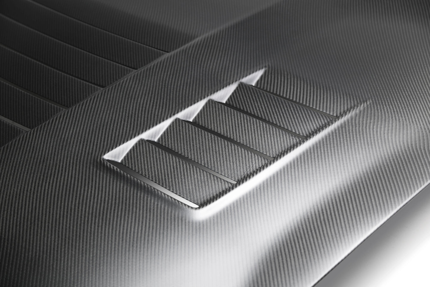 Anderson Composites 2015 - 2020 Shelby GY350 Dry Carbon Fiber Hood - AC-HD15FDMU350-CR-DRY