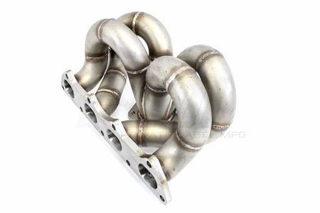 PLM Power Driven T3 Ramhorn Turbo Manifold A/C & P/S Compatible B-Series B16 B18 B20 - PLM-B-TM-AC