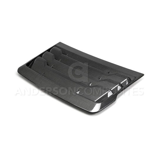 Anderson Composites 17-20 Ford Raptor OE Carbon Fiber Hood Vent (Louver) AC-HDS17FDRA-OE