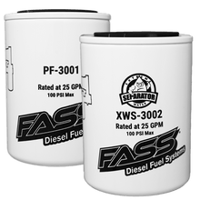 Load image into Gallery viewer, FASS Fuel Systems Extreme Water Separator Filter (XWS3002)