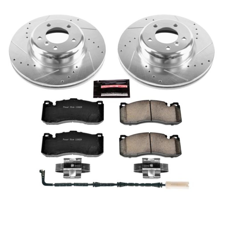 Power Stop 08-10 BMW 135i Front Z23 Evolution Sport Brake Kit PowerStop