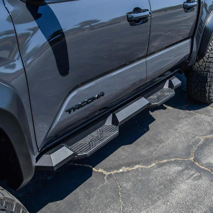 Westin/HDX 2024+ Toyota Tacoma Double Cab Xtreme Nerf Step Bars - Textured Black Westin