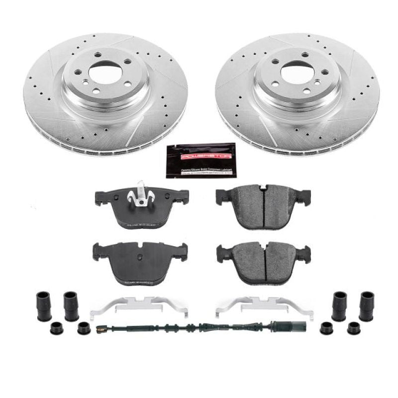 Power Stop 11-15 BMW 750i Rear Z23 Evolution Sport Brake Kit PowerStop
