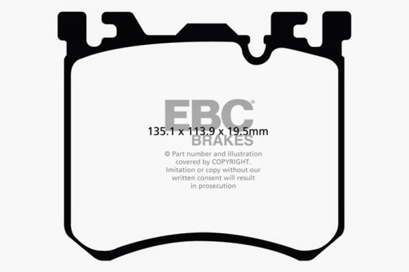 EBC BlueStuff Front Brake Pads - DP52091NDX EBC