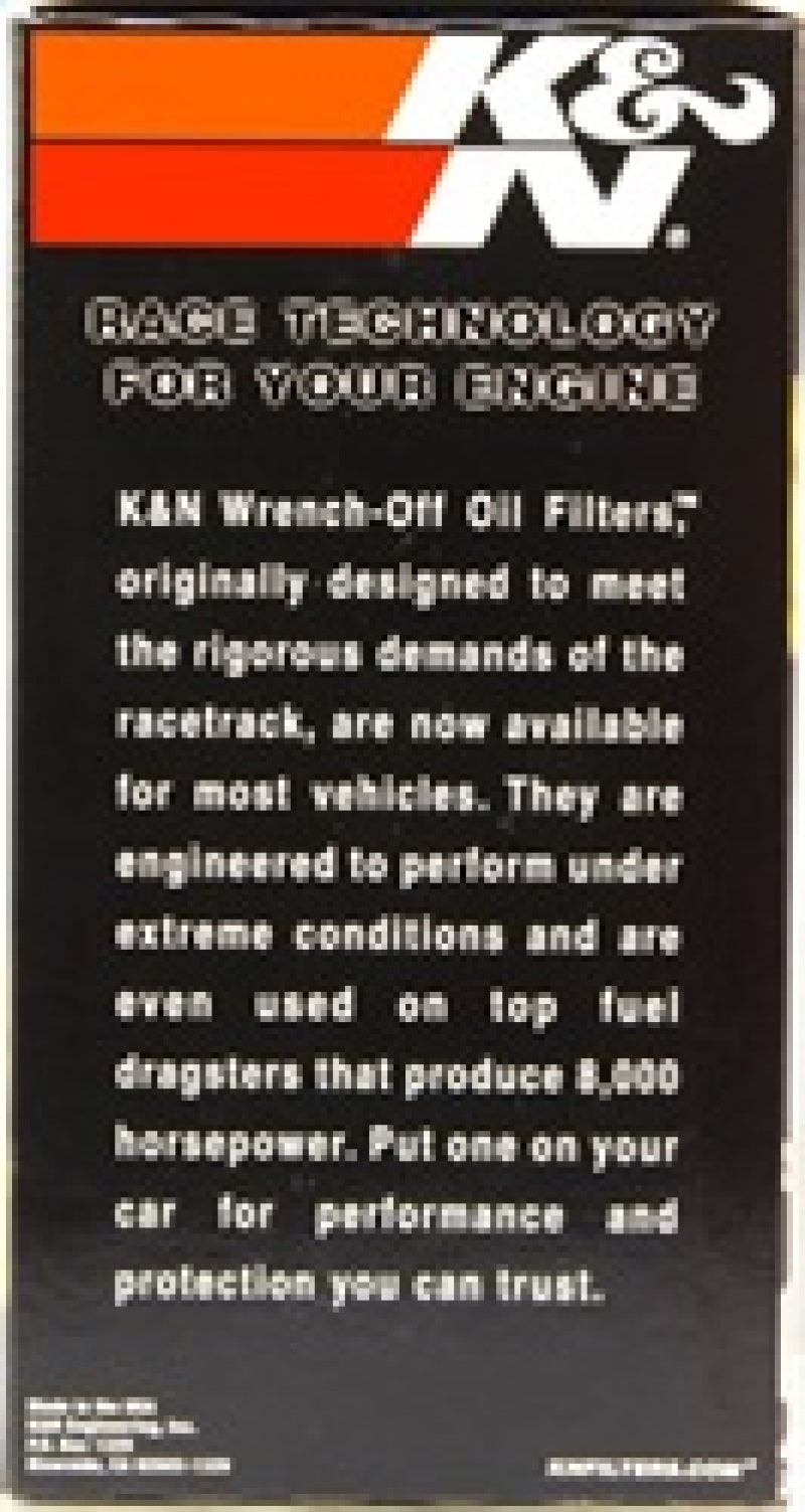 K&N Oil Filter OIL FILTER; AUTOMOTIVE K&N Engineering