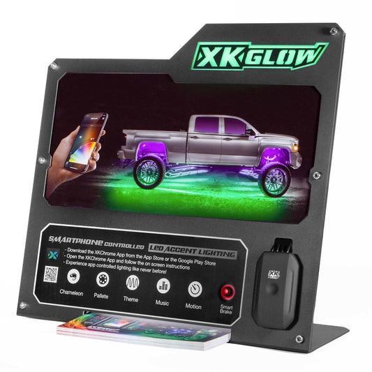 XKGlow 2nd Gen Metal Countertop Display - Part XK-DIS2-Truck