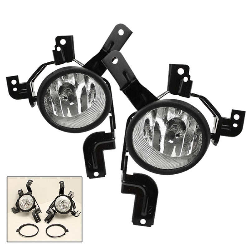 Spyder Honda CRV 07-09 OEM Fog Lights W/Switch Clear FL-HCRV07 SPYDER