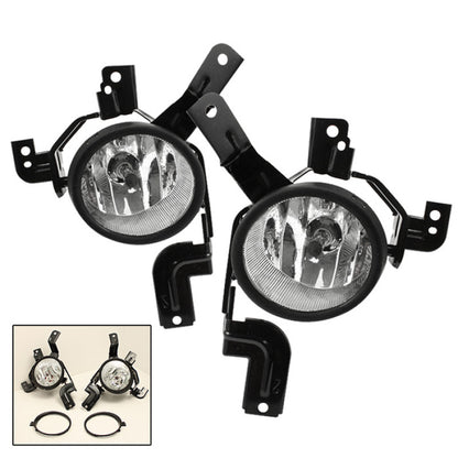 Spyder Honda CRV 07-09 OEM Fog Lights W/Switch Clear FL-HCRV07 SPYDER