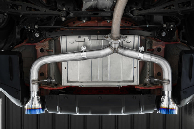 MBRP 2022 Subaru BRZ 2.4L/Toyota GR86 2.4L 2.5in Dual Split Rear Exit w/5in OD CF Tips - T304 MBRP