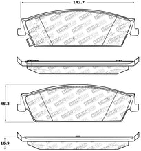 Load image into Gallery viewer, StopTech Sport Brake Pads w/Shims and Hardware - Front