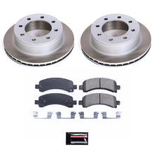 Load image into Gallery viewer, Power Stop 03-16 GMC Savana 3500 Rear Semi-Coated Rotor Kit