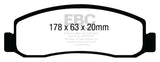 EBC Ultimax2 Front Brake Pads - UD1333