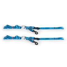 Load image into Gallery viewer, Borne Off-Road Cam Buckle Tie-Down Kit (2-Pack) Blue