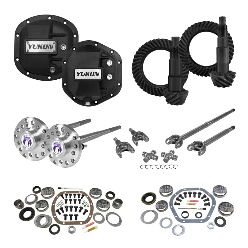 Yukon Gear & Install Kit Stage 4 Package For Jeep JK (Non-Rubicon) in a 4.56 Ratio Yukon Gear & Axle