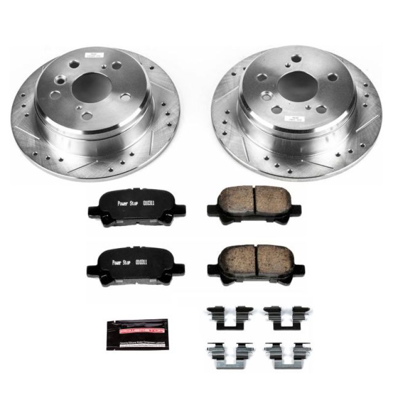 Power Stop 00-01 Toyota Camry Rear Z23 Evolution Sport Brake Kit PowerStop