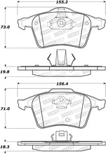 Load image into Gallery viewer, StopTech Premium Ceramic Brake Pads - 308.10030