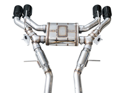 AWE 22-26 Cadillac CT5-V Blackwing SwitchPath Exhaust - Diamond Black Tips