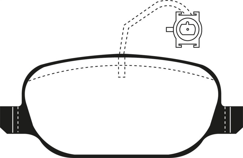 EBC YellowStuff Rear Brake Pads - DP42236R