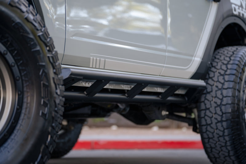 DV8 Offroad 21-22 Ford Bronco FS-15 Series Rock Sliders DV8 Offroad