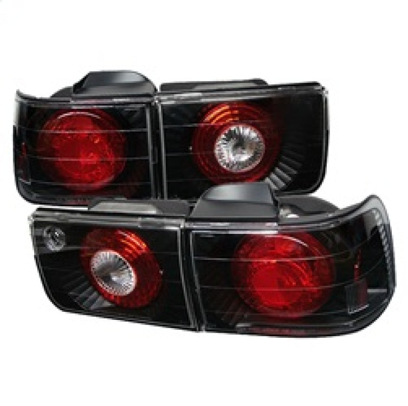 Spyder Honda Accord 92-93 4Dr Euro Style Tail Lights Black ALT-YD-HA92-4D-BK SPYDER