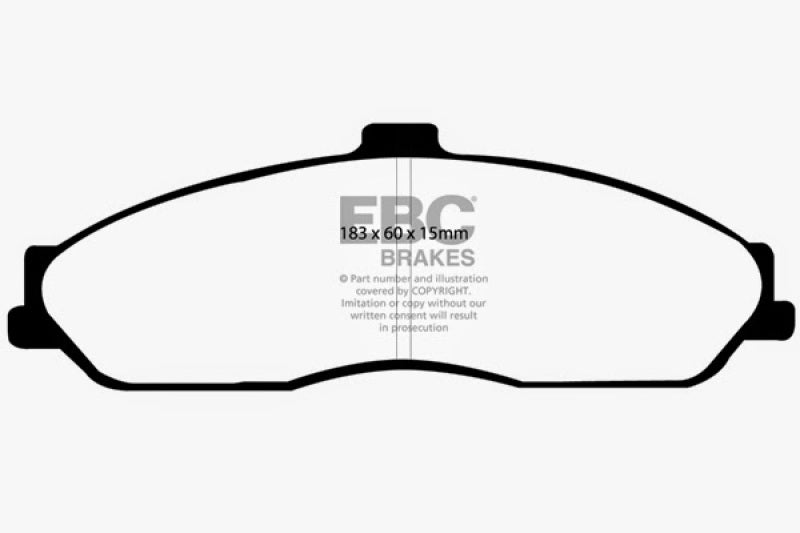 EBC Ultimax2 Front Brake Pads - UD731