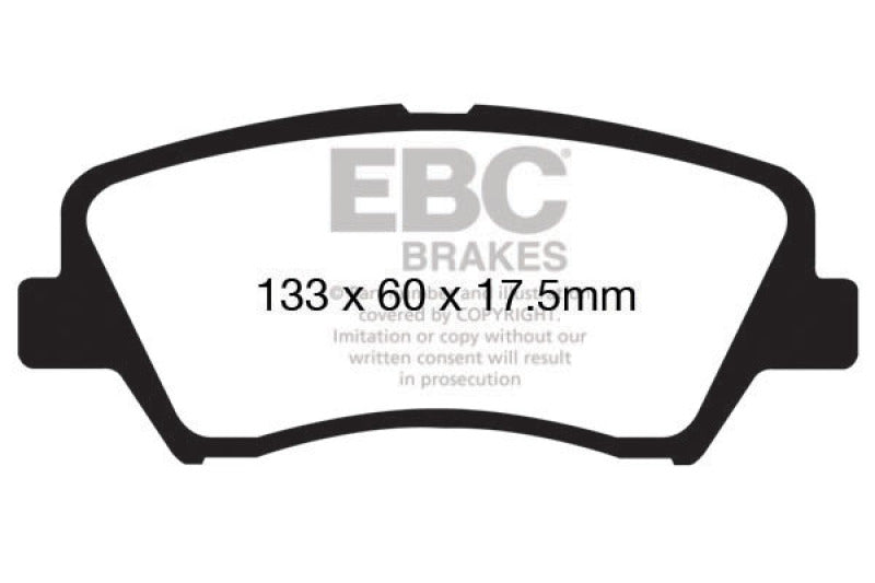 EBC GreenStuff Front Brake Pads - DP21874 EBC