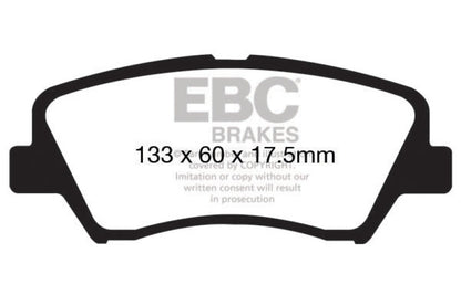 EBC GreenStuff Front Brake Pads - DP21874 EBC