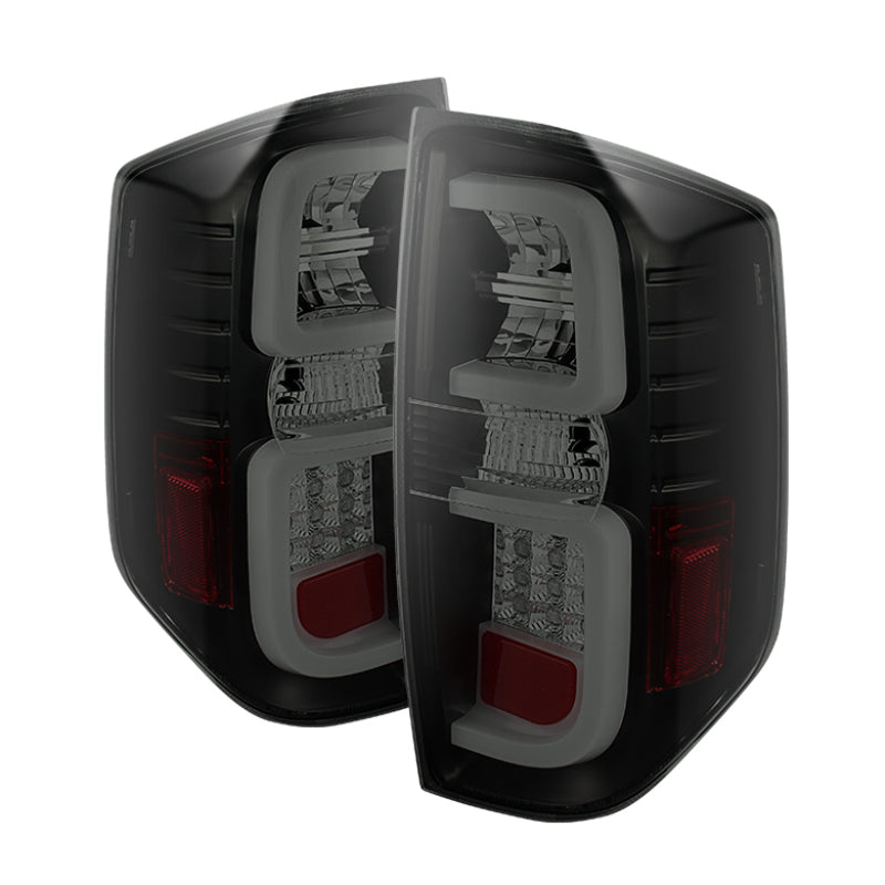 Spyder Toyota Tundra 2014-2016 Light Bar LED Tail Lights Black Smoke ALT-YD-TTU14-LED-BSM SPYDER