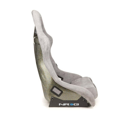 NRG Innovations PRISMA ULTRA Fiberglass Bucket Seat - Large - Gray – FRP-302GY-ULTRA
