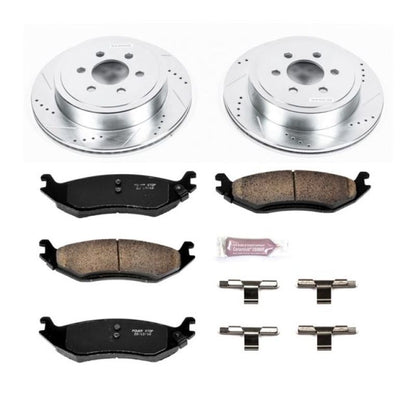 Power Stop 2003 Dodge Durango Rear Z23 Evolution Sport Brake Kit PowerStop