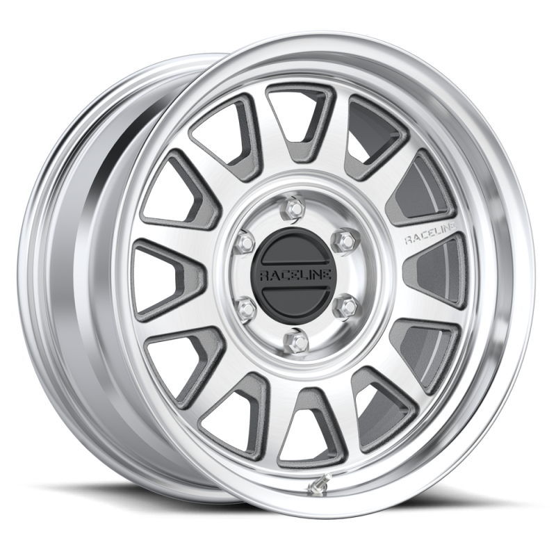 Raceline 952MC Aero 16x8in / 6x139.7 BP / -6mm Offset / 106.1mm Bore - Machined Wheel