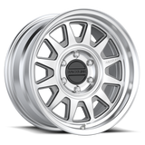 Raceline 952MC Aero 17x8.5in / 6x120 BP / 0mm Offset / 78.1mm Bore - Machined Wheel