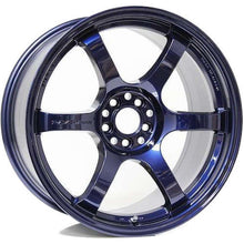 Load image into Gallery viewer, Gram Lights 57DR 18x9.5 +38 5-114.3 Eternal Blue Pearl Wheel (Min Order Qty 20)