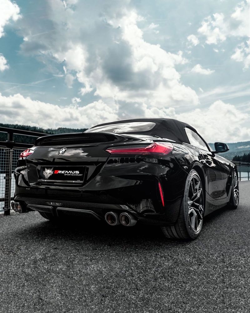 Remus 2018 BMW Z4 M40I Roadster 3.0L Turbo (B58B30C R6 w/GPF) Axle Back Exhaust (Tail Pipes Req) Remus
